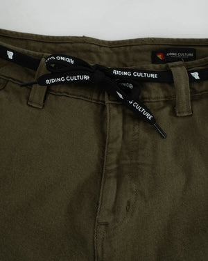 Riding Culture Men's Cargo Motorcycle Trousers - Olive - Salt Flats Clothing