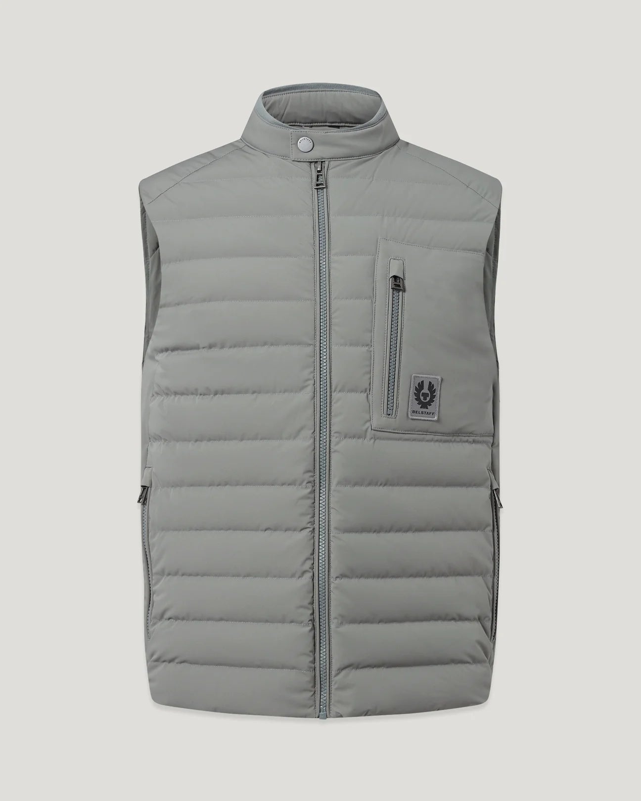 Belstaff Chassis Gilet - Atlantic Grey - Salt Flats Clothing