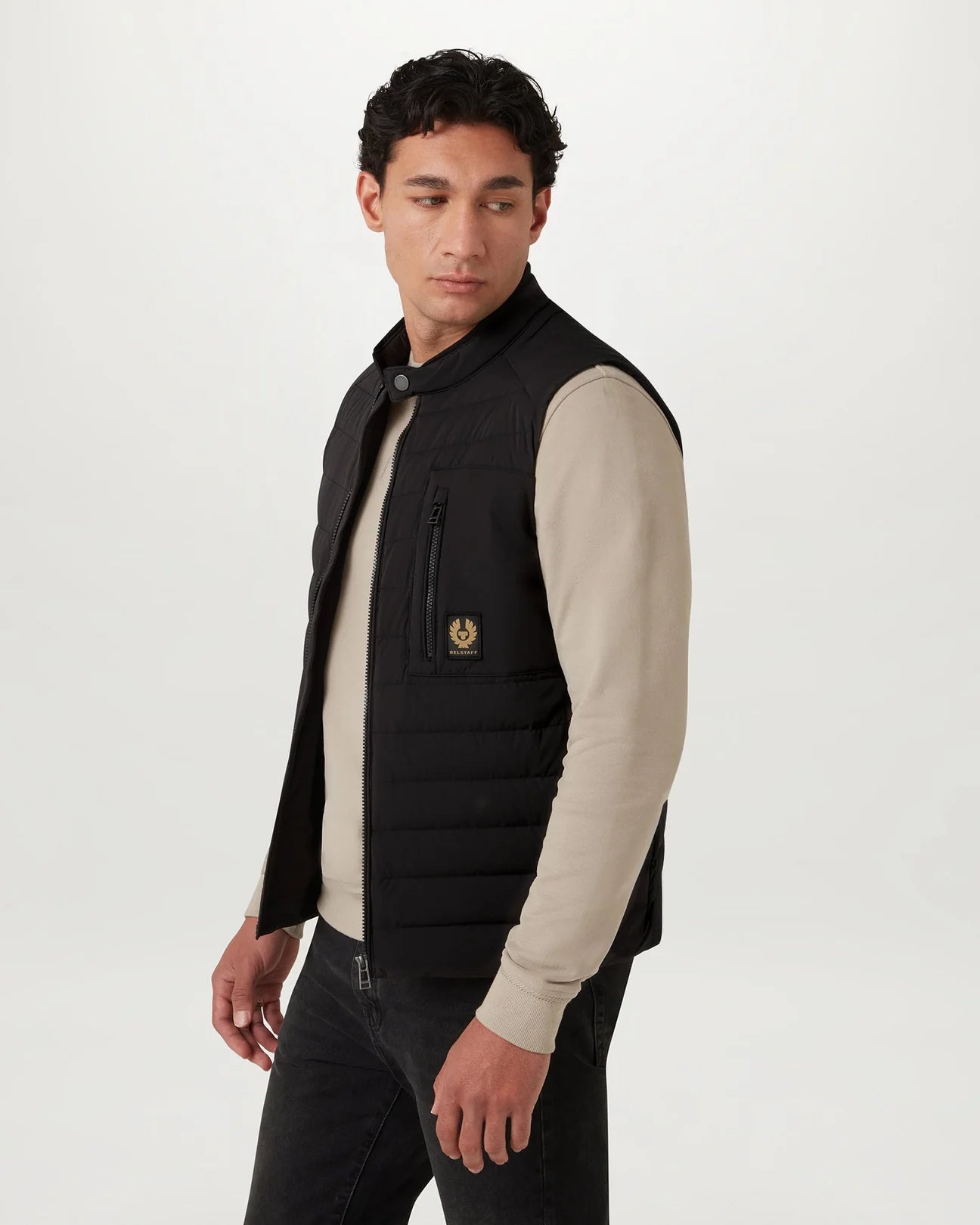 Belstaff Chassis Gilet - Black - Salt Flats Clothing