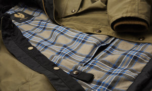 Belstaff Convoy Men's Waxed Cotton Jacket Olive - Salt Flats Clothing