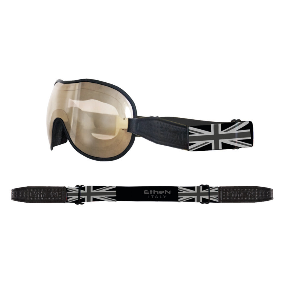 Ethen Cafe Racer Goggles - Union Jack - Salt Flats Clothing