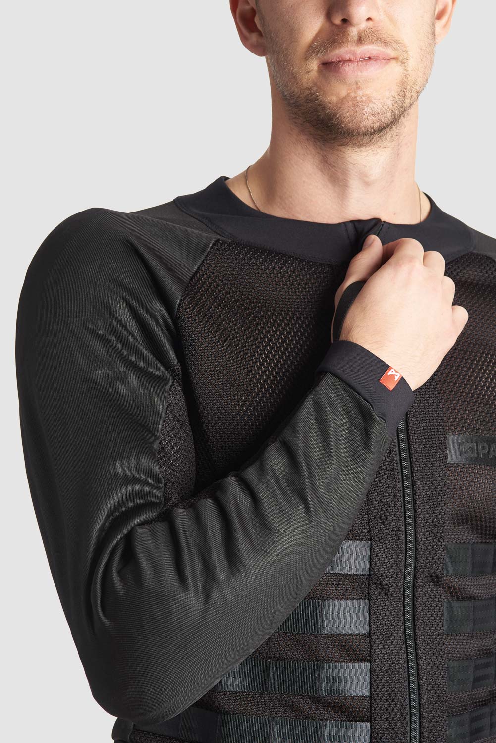 Pando Moto Commando UH Men's Protetive Under Shirt - Black - Salt Flats Clothing