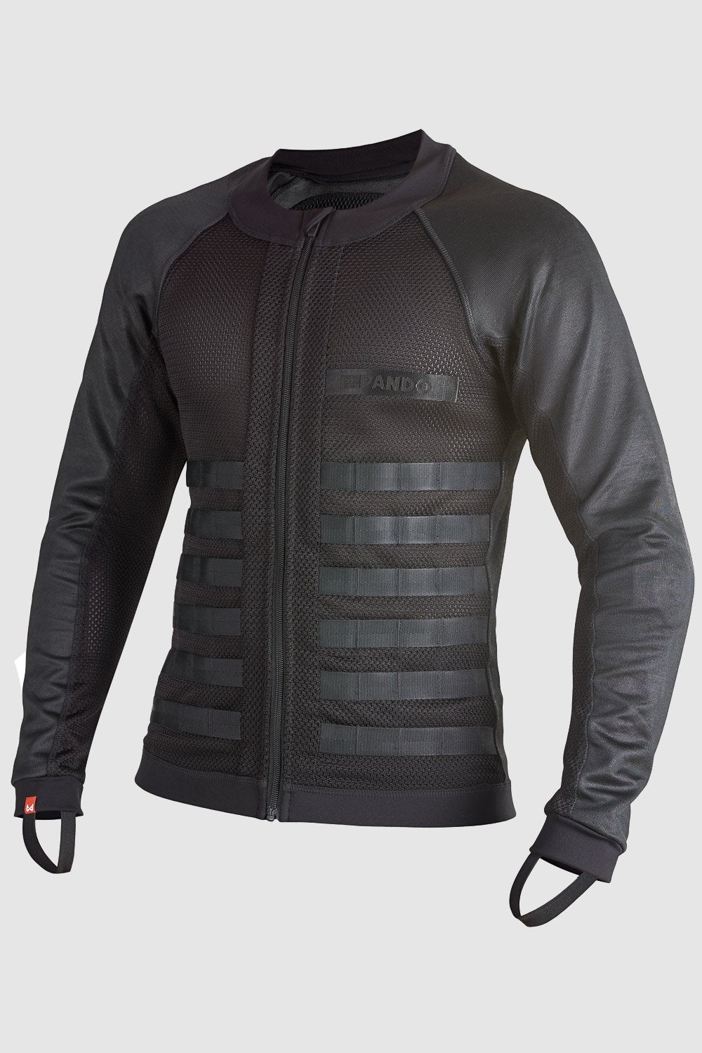 Pando Moto Commando UH Men's Protetive Under Shirt - Black - Salt Flats Clothing