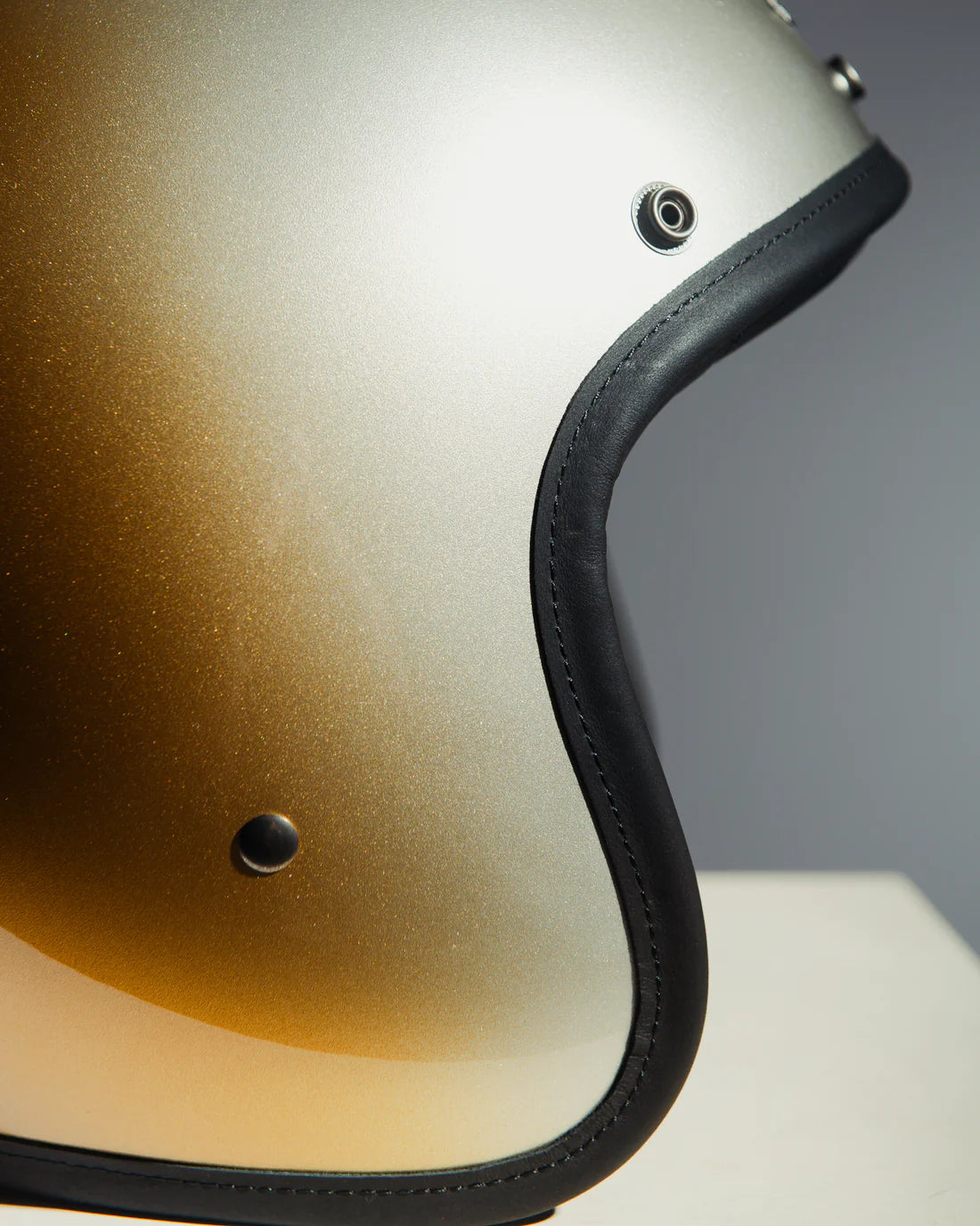 Hedon Hedonist ECE 06 Open Face Motorcycle Helmet - Interstellar - Salt Flats Clothing