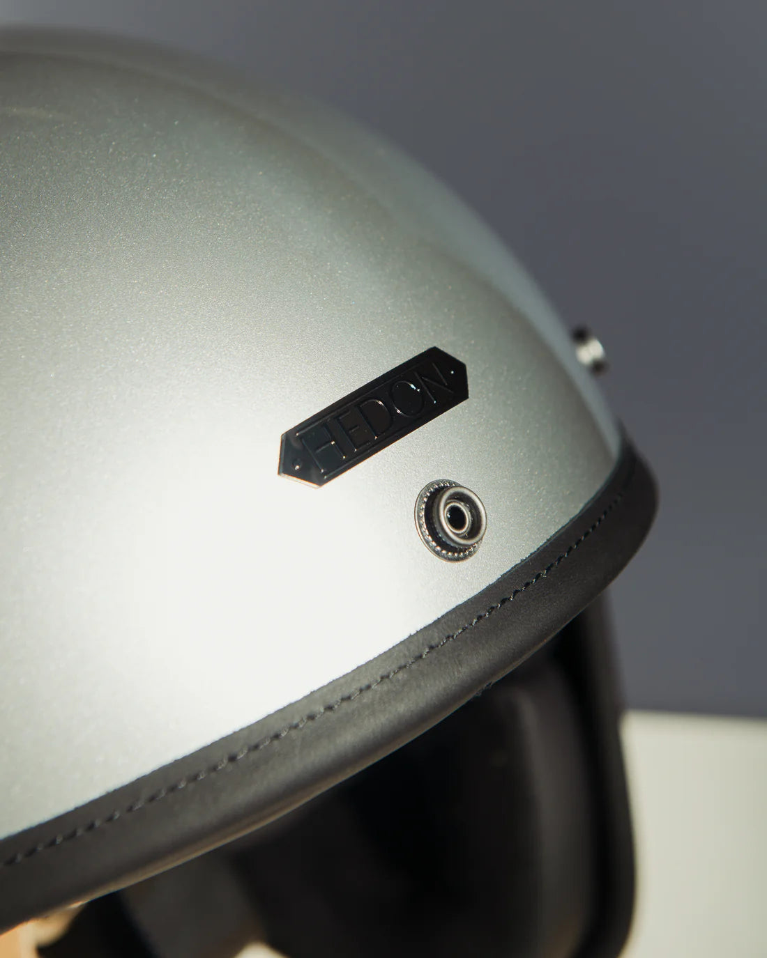 Hedon Hedonist ECE 06 Open Face Motorcycle Helmet - Interstellar - Salt Flats Clothing