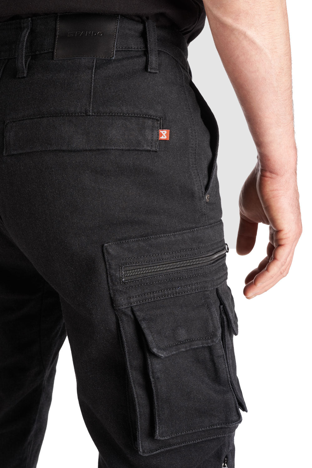 Pando Moto Desert Men's Cargo - Black - Salt Flats Clothing