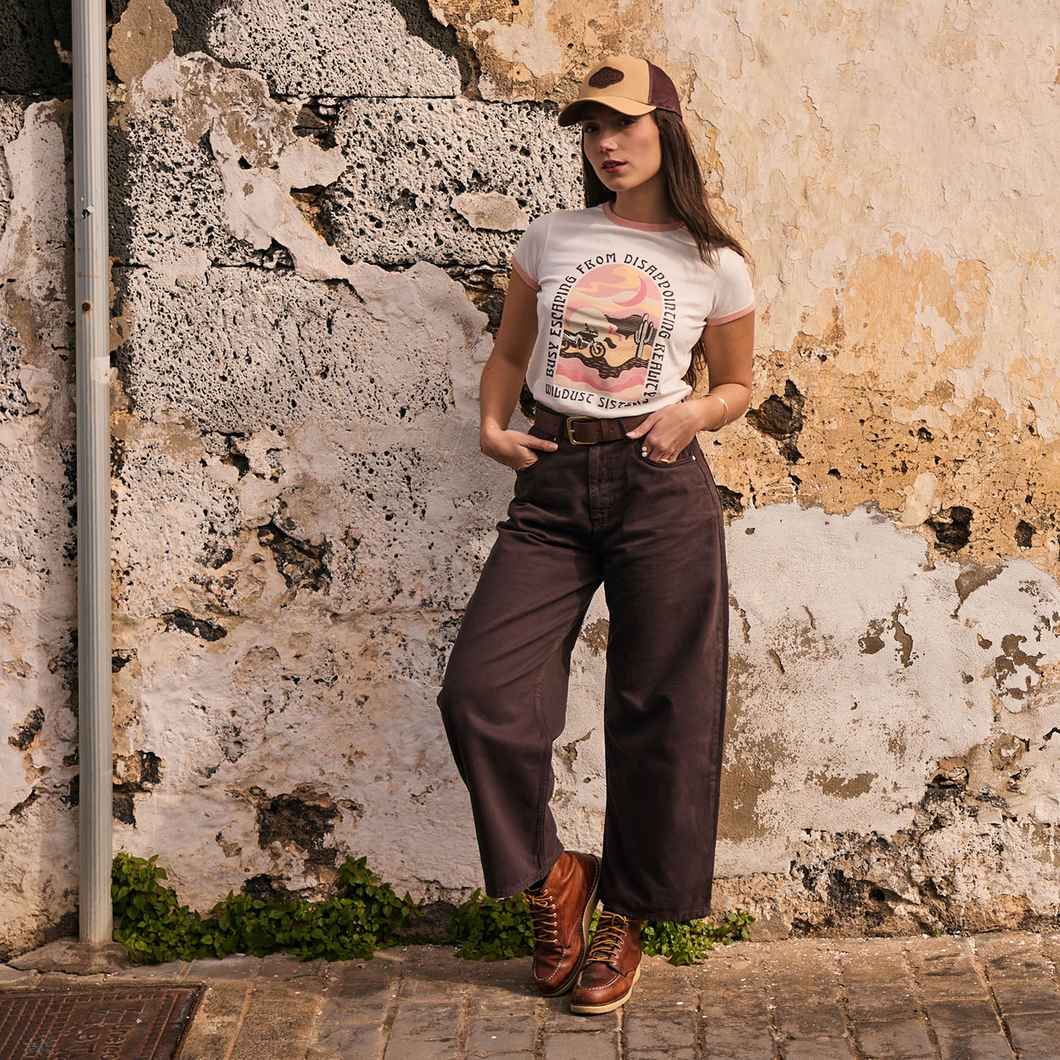 Wildust Sisters Desert Ride Ladies T'Shirt - Salt Flats Clothing