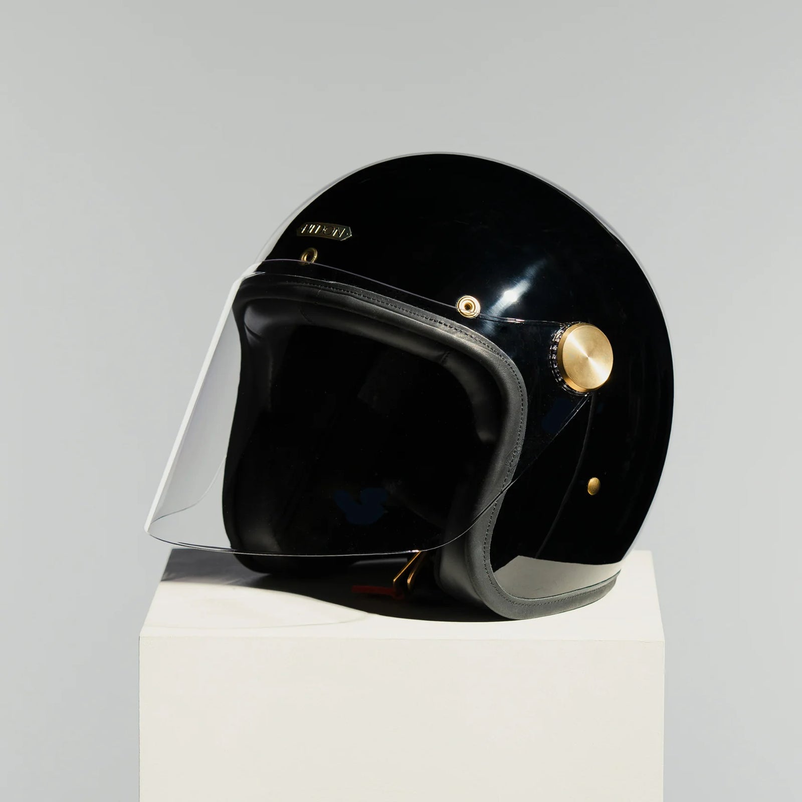 Hedon Epicurist 2.0 ECE 06 Open Face Motorcycle Helmet - Signature Black - Salt Flats Clothing