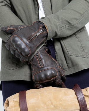 ByCity Amsterdam Men's Gloves Dark Brown - Salt Flats Clothing