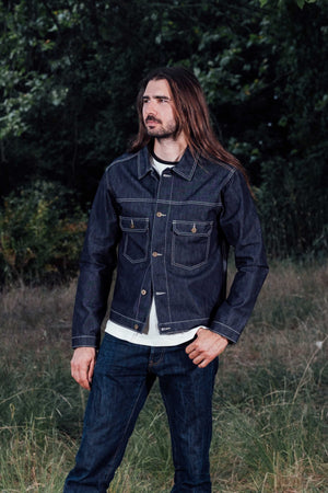 Kytone Go Big Denim Jacket - Salt Flats Clothing