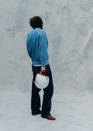 Hedon Knit Cardigan - Blue - Salt Flats Clothing