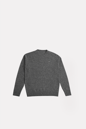Hedon Wool Sweater - Grey - Salt Flats Clothing