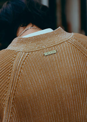 Hedon Knit Cardigan - Sand - Salt Flats Clothing