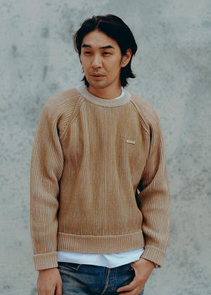 Hedon Knit Sweater - Sand - Salt Flats Clothing