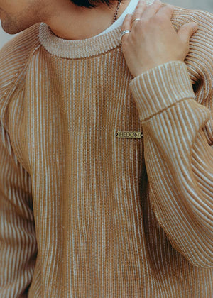 Hedon Knit Sweater - Sand - Salt Flats Clothing