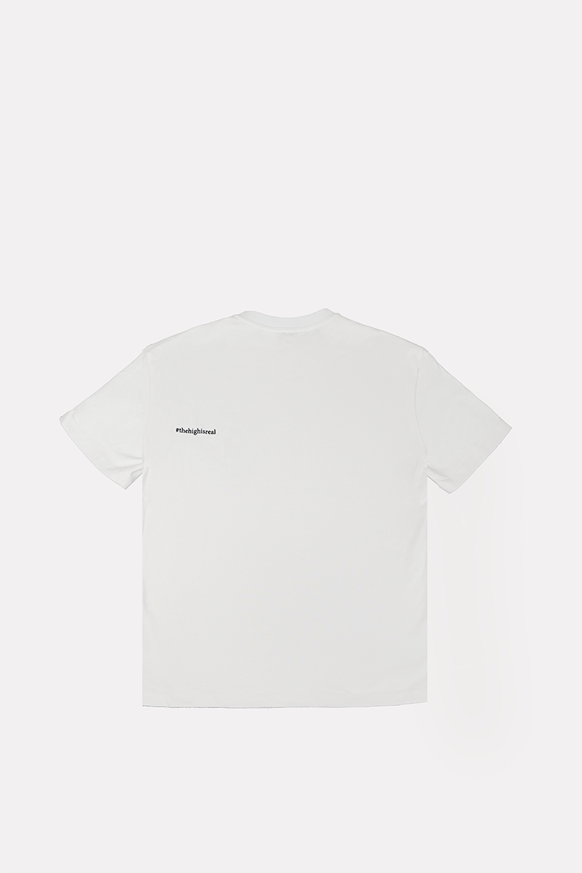 Hedon White Form Function T'Shirt - Salt Flats Clothing