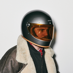 Hedon Heroine Visor 2.0 ECE 22.06 With Antifog Lens - Coffee Haze - Salt Flats Clothing