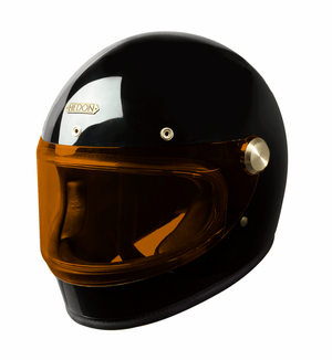 Hedon Heroine Racer 2.0 ECE 22.06 Full Face Motorcycle Helmet - Signature Black - Salt Flats Clothing