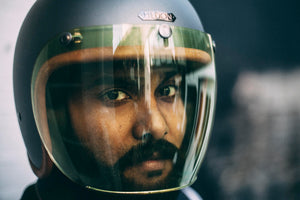 Hedon Shield Visor - Amber 2.0 - Salt Flats Clothing