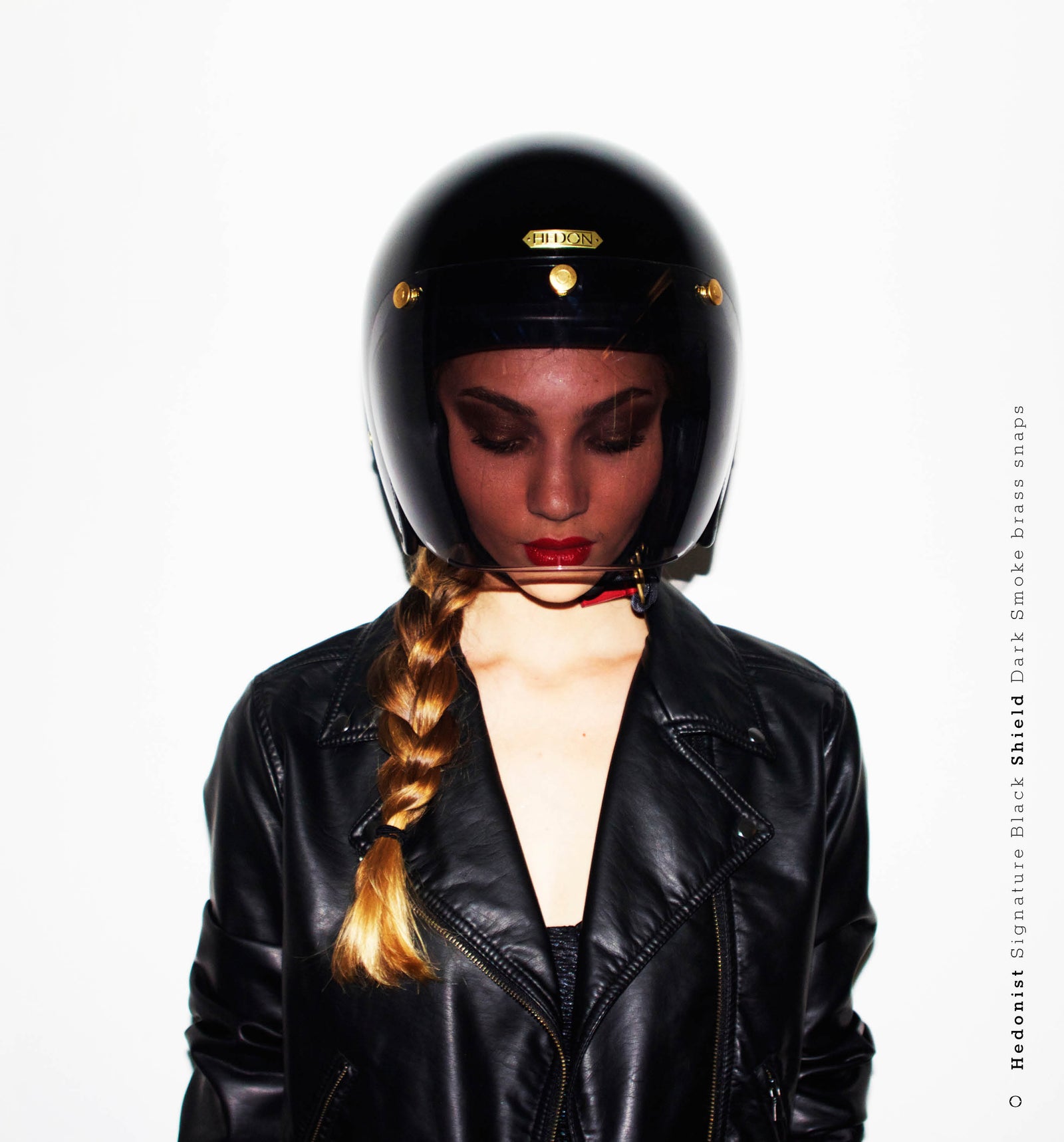Hedon Hedonist ECE 06 Open Face Motorcycle Helmet - Signature Black - Salt Flats Clothing