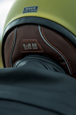 ByCity 180 Tech Full Face Flip Helmet - Green R22.06 - Salt Flats Clothing