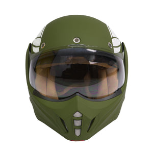 ByCity 180 Tech Full Face Flip Helmet - Green R22.06 - Salt Flats Clothing