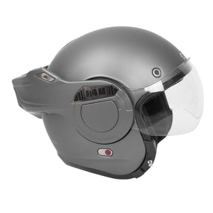 ByCity 180 Tech Full Face Flip Helmet - Grey R22.06 - Salt Flats Clothing