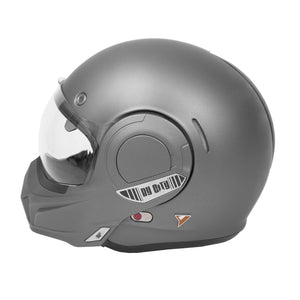 ByCity 180 Tech Full Face Flip Helmet - Grey R22.06 - Salt Flats Clothing