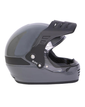 ByCity Rider Full Face Helmet - Grey R22.06 - Salt Flats Clothing