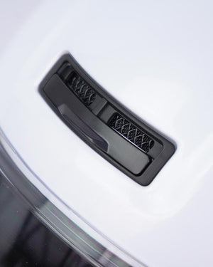 ByCity Rider Full Face Helmet - White R22.06 - Salt Flats Clothing