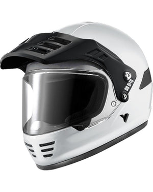 ByCity Rider Full Face Helmet - White R22.06 - Salt Flats Clothing
