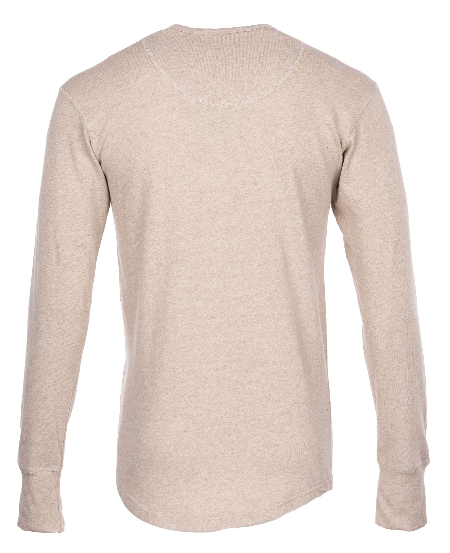 Pike Brothers 1927 Henley Shirt - Oatmeal - Salt Flats Clothing