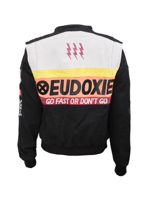Eudoxie Technical Nascar Racing Pro Ladies Textile Motorcycle Jacket - Salt Flats Clothing