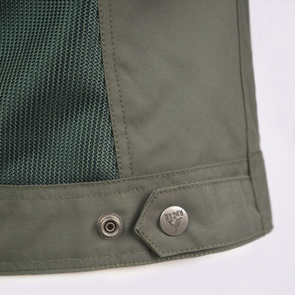 ByCity Summer Route Men's Motorcycle Jacket - Green - Salt Flats Clothing