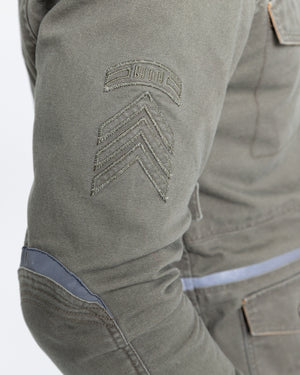 ByCity Zambia Men's Motorcycle Jacket - Green - Salt Flats Clothing