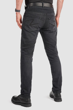 Pando Moto Karl Devil AAA Men's Slim Jean - Black - Salt Flats Clothing