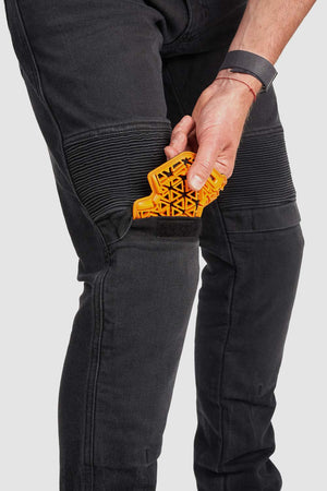 Pando Moto Karl Devil AAA Men's Slim Jean - Black - Salt Flats Clothing