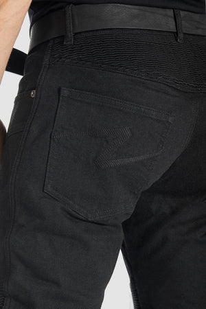 Pando Moto KarlDo Slim Men's Jean - Black - Salt Flats Clothing