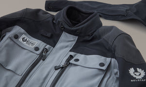 Belstaff Long Way Up Long Way Men's Jacket Gore-Tex Pro 3L Grey - Salt flats Clothing
