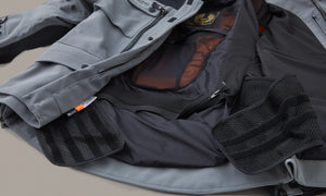 Belstaff Long Way Up Long Way Men's Jacket Gore-Tex Pro 3L Grey - Salt flats Clothing