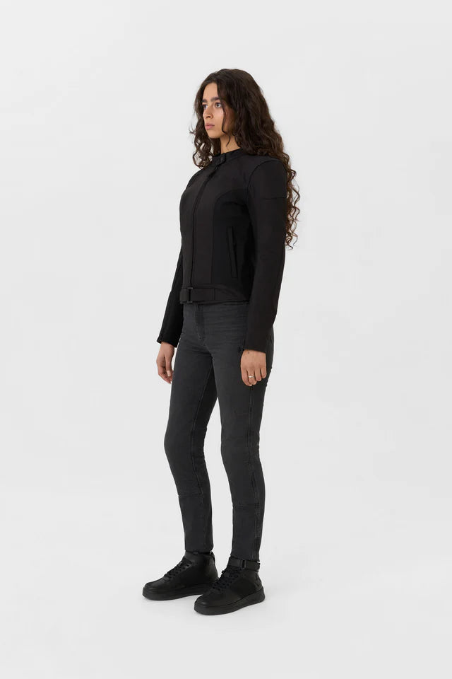 Pando Moto Luna AAA Ladies Jacket - Black - Salt Flats Clothing