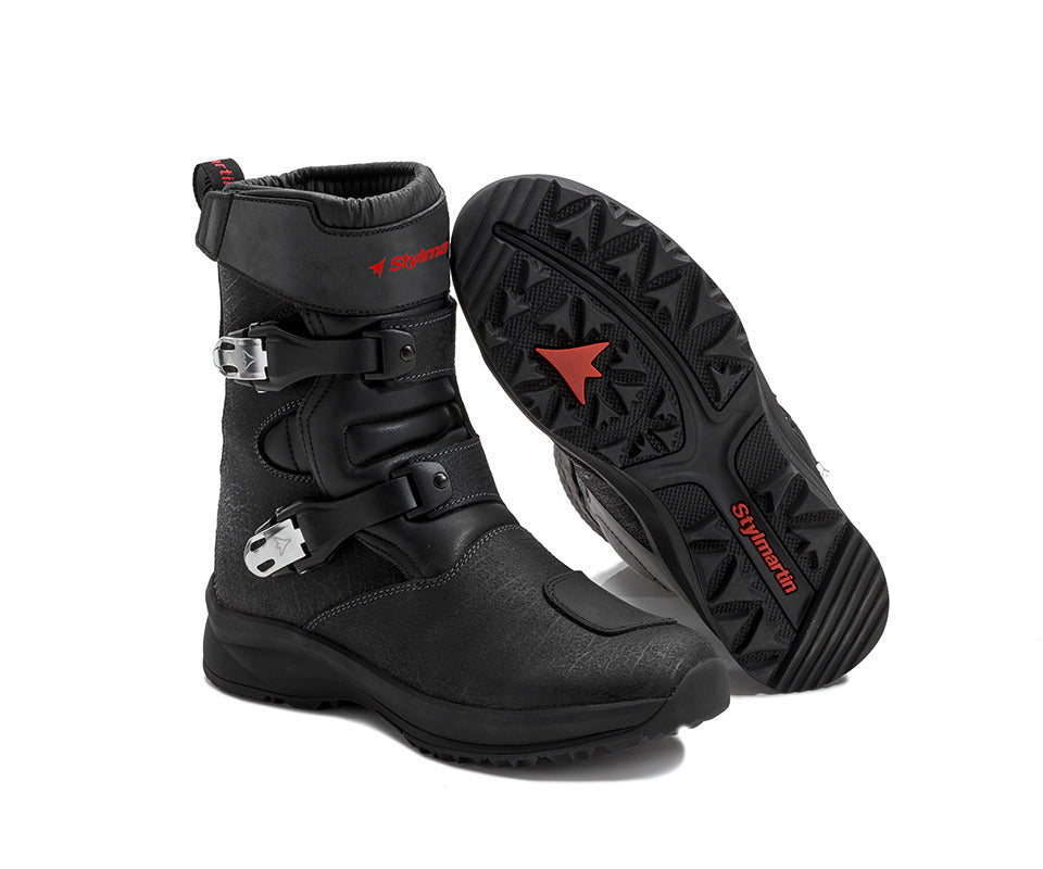 Stylmartin Navajo Evo Low WP Touring - Black - Salt Flats Clothing