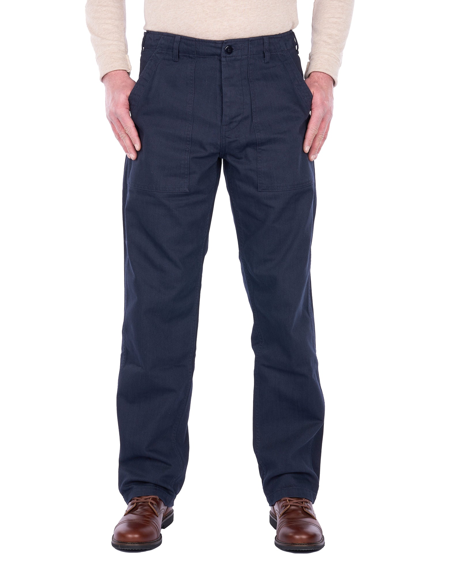 Pike Brothers 1962 OG-107 Trousers - Navy - Salt Flats Clothing