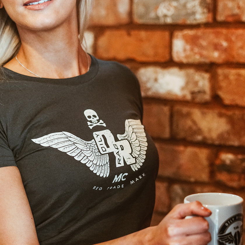 Oily Rag Clothing Ladies Motorcycle Club T'Shirt - Salt Flats Clothing