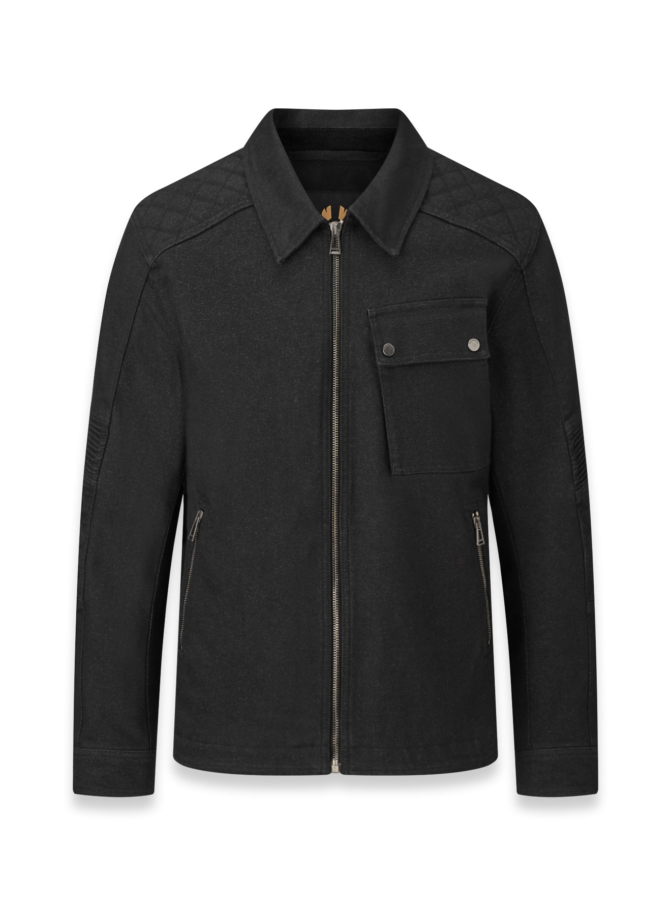 Belstaff Outrider Men's Cordura Jacket Black - Salt Flats Clothing