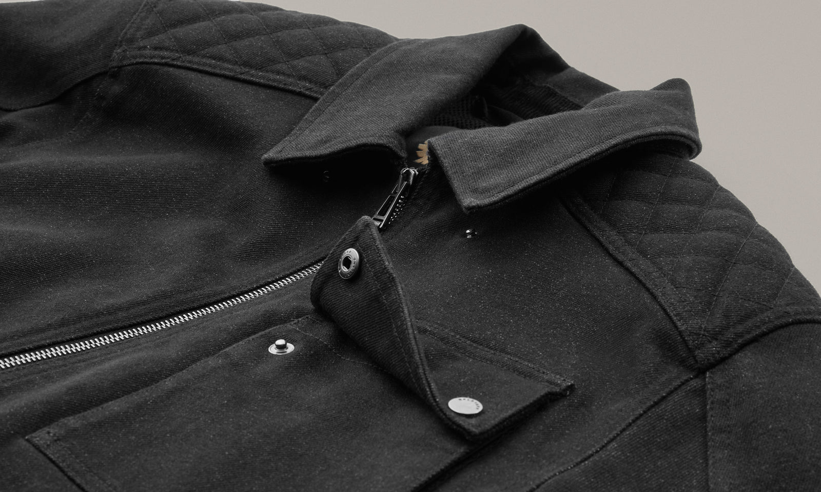 Belstaff Outrider Men's Cordura Jacket Black - Salt Flats Clothing