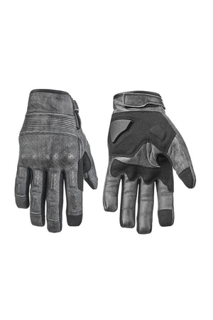 Pando Moto Onyx Men's Gloves - Grey - Salt Flats Clothing
