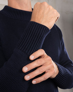 Pike Brothers 1941 USN Seaman Sweater Navy - Salt Flats Clothing