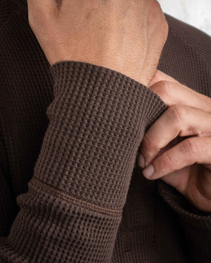 Pike Brothers 1936 Waffle Long Sleeve Top - Gilbert Brown - Salt Flats Clothing