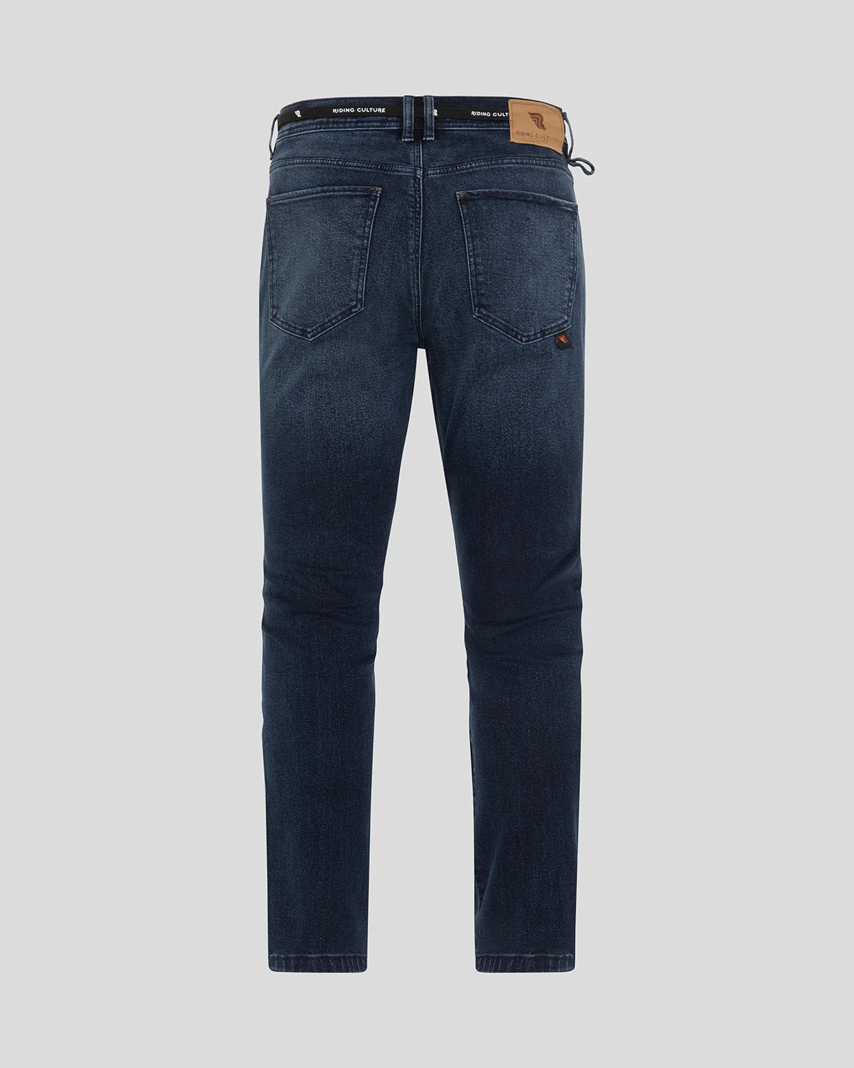 Riding Culture Tapered Slim Men's Motorcycle Jeans - Blue - Salt Flats Clothing